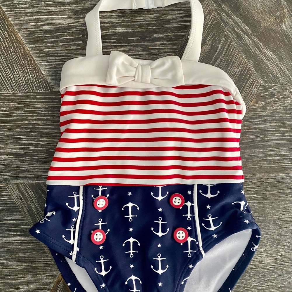Janie and Jack swimsuit (3-6 months)